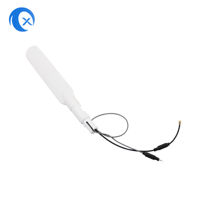 2.4/5.8g การเพิ่มสูง 3dBi Dual Band Omnidirectional WiFi Antenna Rotating Paddle With Flying Wire สําหรับรูเตอร์