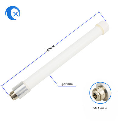 5G 5.8G 5dBi เสาอากาศไฟเบอร์กลาสกันน้ำพร้อมขั้วต่อ SMA Male