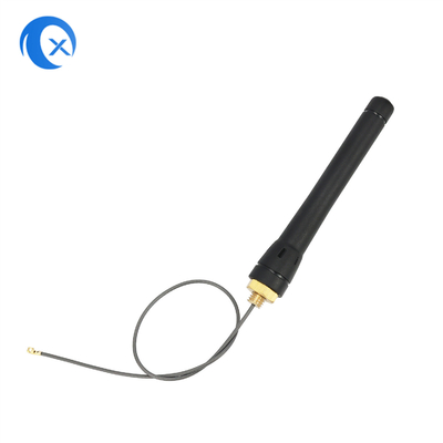 เสาอากาศแบบติดแผง Flexi 1/4 เสาอากาศแส้คลื่น 868MHz 200 มม. ผมเปีย UFL