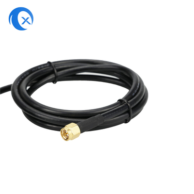 806-960MHz / 1710-2690MHz 4G LTE แมนติกมอนท์แอนเทนน่า พร้อม LMR195 สายเคเบิล SMA Connector