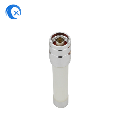 2.4 GHz 2dBi สถานีฐานกลางแจ้ง แอนเทนนาไฟเบอร์กล๊าส พร้อมเครื่องเชื่อม N สายตรง