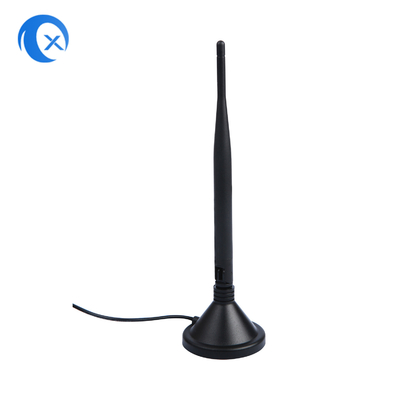 2.4G 5 DBi WiFi Extender แม็กเนตมอนท์แอนเทนน่า พร้อม SMA สายเชื่อมเพศชายสําหรับการสื่อสารไร้สายสัญญาณ