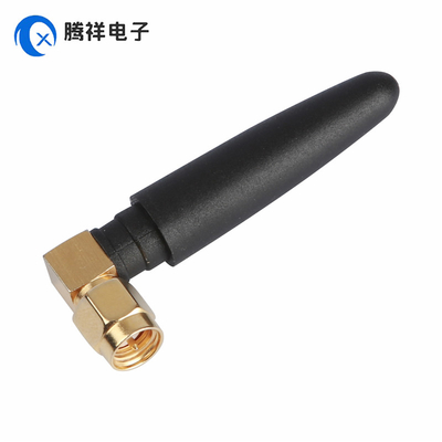 SMA Male Straight Gold-Plated Connector Antenna 868MHz 2dBi Antenna ยางสําหรับมือ ถือ, ทีวี, รถยนต์, โฮมธีอเตอร์