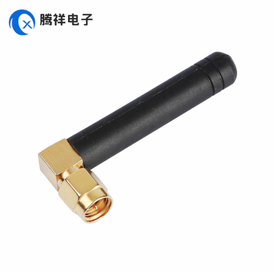 SMA Male Straight Gold-Plated Connector Antenna 868MHz 2dBi Antenna ยางสําหรับมือ ถือ, ทีวี, รถยนต์, โฮมธีอเตอร์