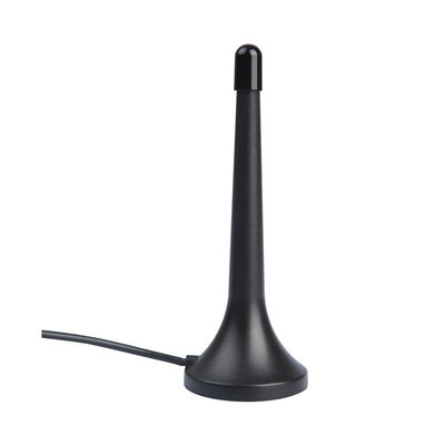 698-960MHz/1710-2700MHz 3dBi สายไร้สาย 4G/LTE แอนเทนน่า SMA เครื่องเชื่อมชาย แม็กเนตติดกับเคเบิล Rg174