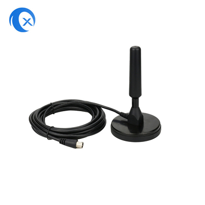 พกพา แม็กเนติก Mount Aerial Ariel 5 dBi เทวีแอนเทนน่า Lora แอนเทนน่า DVB-T2 ดิจิตอล รถบ้าน Camper