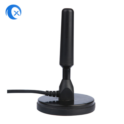พกพา แม็กเนติก Mount Aerial Ariel 5 dBi เทวีแอนเทนน่า Lora แอนเทนน่า DVB-T2 ดิจิตอล รถบ้าน Camper