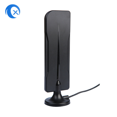 4dBi Omnidirectional 2g / 3G / 4G / 5g Blade Extension แม็กเนติกมอนท์แอนเทนน่าพร้อมเคเบิล Rg174 สําหรับการสื่อสาร