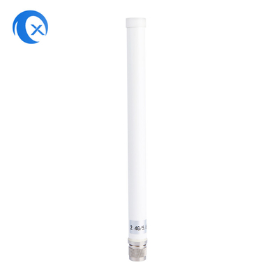 2.4G+5.8G Dual Band High Gain 7DBi WiFi ภายนอก แอนเทนนาไฟเบอร์กลาสกันน้ํา พร้อม N ตัวเชื่อมชาย