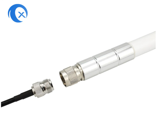 902-928 MHz ภายนอก กันน้ํา โลรา ไฟเบอร์กลาส แอนเทนเน่ 500 มม 5dBi สําหรับฮีเลียม ฮอทสปอต Miner Iot Gateway Antenna