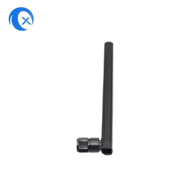 2.4G 868 MHz 2dBi Single External Swivel Rubber Ducky WiFi Antenna RP SMA Male Connector สําหรับกล้องวงจรปิดและโลรา