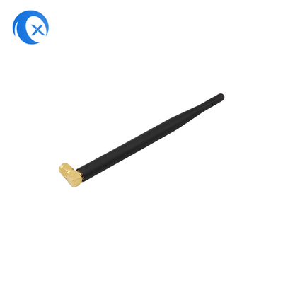 SMA Male Connector Mount High Gain 5dBi 868MHz 2.4G Antenna NFC Fixed Right Angle WiFi แอนเทนน่าถุงยางสําหรับรูเตอร์