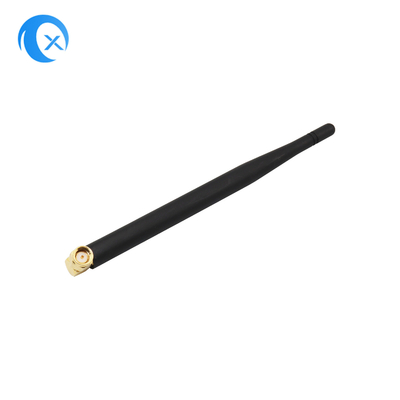 SMA Male Connector Mount High Gain 5dBi 868MHz 2.4G Antenna NFC Fixed Right Angle WiFi แอนเทนน่าถุงยางสําหรับรูเตอร์