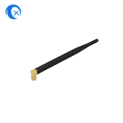 SMA Male Connector Mount High Gain 5dBi 868MHz 2.4G Antenna NFC Fixed Right Angle WiFi แอนเทนน่าถุงยางสําหรับรูเตอร์