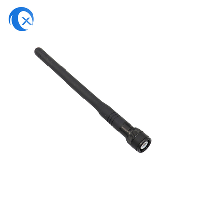 2.4GHz การเพิ่มสูง 5dBi ยาง Ducky อานเตนนา WiFi ภายนอกที่มีเครื่องเชื่อมชาย TNC สําหรับโทรคมนาคม