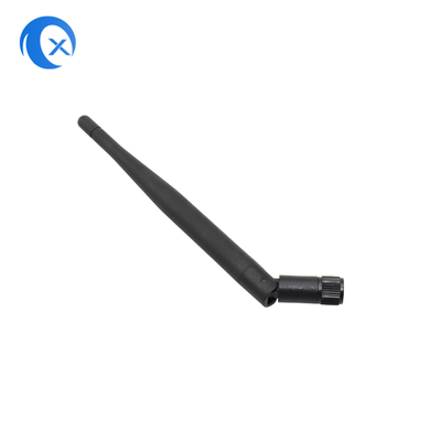 2.4G 5.8g ความสามารถสูง 5dBi แอนเทนน่าแบบสองวงจร แอนเทนน่า WiFi ภายนอก แอนเทนน่ายางที่มี SMA เพศชายสําหรับรูเตอร์