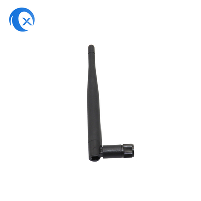 2.4G 5.8g ความสามารถสูง 5dBi แอนเทนน่าแบบสองวงจร แอนเทนน่า WiFi ภายนอก แอนเทนน่ายางที่มี SMA เพศชายสําหรับรูเตอร์