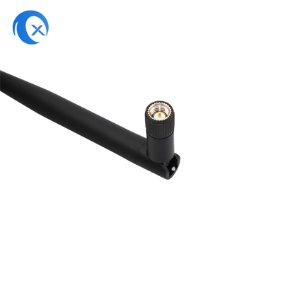 2.4G 5.8g ความสามารถสูง 5dBi แอนเทนน่าแบบสองวงจร แอนเทนน่า WiFi ภายนอก แอนเทนน่ายางที่มี SMA เพศชายสําหรับรูเตอร์