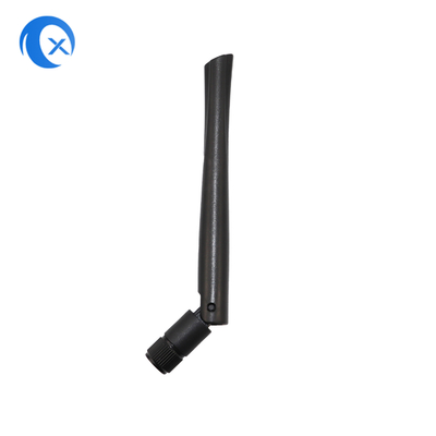 2.4GHz 2dBi Antenna WIFI ที่สามารถพับได้ด้วยยาง Duck ด้วยสมาชายสมาชายสําหรับ Router และ Walkie Talkie