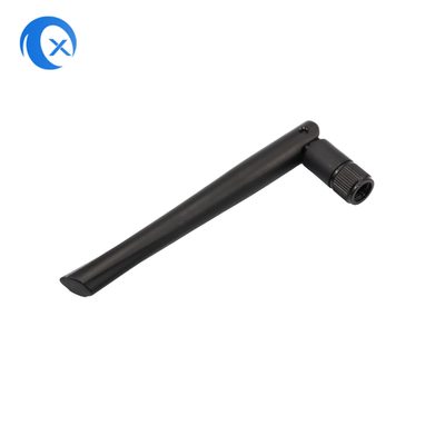 2.4GHz 2dBi Antenna WIFI ที่สามารถพับได้ด้วยยาง Duck ด้วยสมาชายสมาชายสําหรับ Router และ Walkie Talkie