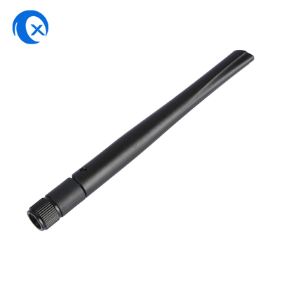 2.4GHz 2dBi Antenna WIFI ที่สามารถพับได้ด้วยยาง Duck ด้วยสมาชายสมาชายสําหรับ Router และ Walkie Talkie
