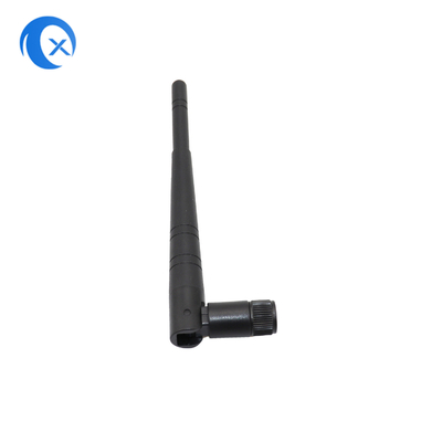 แอนเทนนาพกพายางเป็ดทํางานจาก 2.4 GHz ถึง 2.5 GHz แอนเทนนาที่มีตัวเชื่อมชาย SMA