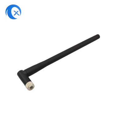 2.4G การเพิ่มความแรงสูง 5dBi มุมขวาคงที่ ดอกยางภายนอก WiFi SMA Antenna สําหรับ WiFi Router