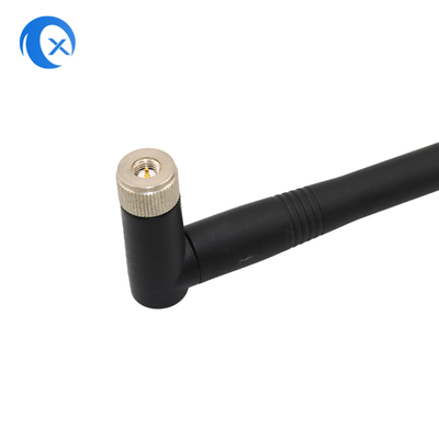 2.4G การเพิ่มความแรงสูง 5dBi มุมขวาคงที่ ดอกยางภายนอก WiFi SMA Antenna สําหรับ WiFi Router