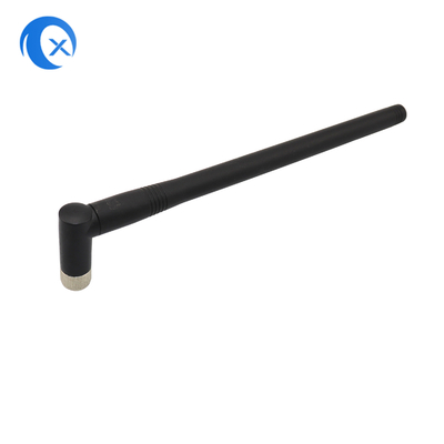2.4G การเพิ่มความแรงสูง 5dBi มุมขวาคงที่ ดอกยางภายนอก WiFi SMA Antenna สําหรับ WiFi Router