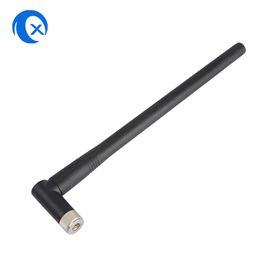 2.4G การเพิ่มความแรงสูง 5dBi มุมขวาคงที่ ดอกยางภายนอก WiFi SMA Antenna สําหรับ WiFi Router