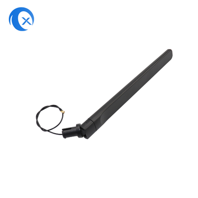 2.4G การเพิ่มสูง 5 dBi Omni Swivel Paddle แอนเทนนา WiFi กันน้ําพร้อมสายไฟฟ้าบินสําหรับแอนเทนนา Router