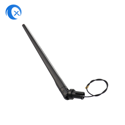 2.4G การเพิ่มสูง 5 dBi Omni Swivel Paddle แอนเทนนา WiFi กันน้ําพร้อมสายไฟฟ้าบินสําหรับแอนเทนนา Router