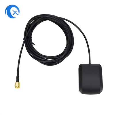 1575.42MHz 27dBi แอนเทนนา GPS พร้อม 2 เครื่องขยายเสียง รถยนต์ DVD การนําทาง GPS แอนเทนนาทํางาน 3m เมตร SMA ตัวเชื่อมชาย