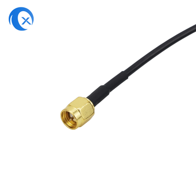 1575.42MHz 27dBi แอนเทนนา GPS พร้อม 2 เครื่องขยายเสียง รถยนต์ DVD การนําทาง GPS แอนเทนนาทํางาน 3m เมตร SMA ตัวเชื่อมชาย