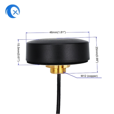 GPS/Glona Screw Mounts Antenna กับ Fakra H และ RG174 กับ IP68 กันน้ํา ขายร้อน