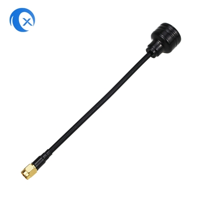 ระยะยาว FPV Drone Antenna 2.4G Drone Range Booster กับ SMA Male Connector สแกนแอนเทนนาบนหลังคาด้วย Drone