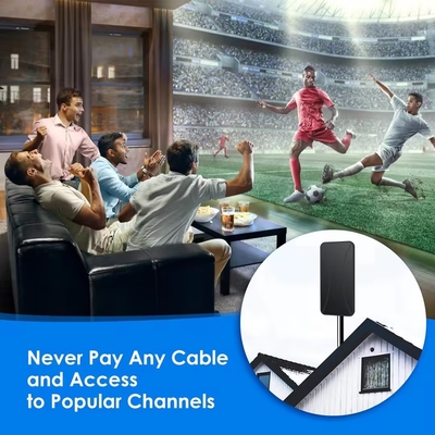 Outdoor Indoor Long Range Hd TV Antenna Signal Booster Digital HD Antenna สําหรับทีวีสมาร์ทและทีวีทุกตัว