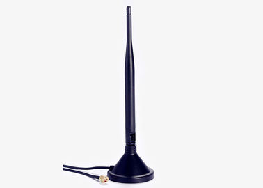 RG174 เสาอากาศ GSM GSM ฐานแม่เหล็ก 900 / 1800MHZ สำหรับระบบเครือข่ายวิทยุรถยนต์