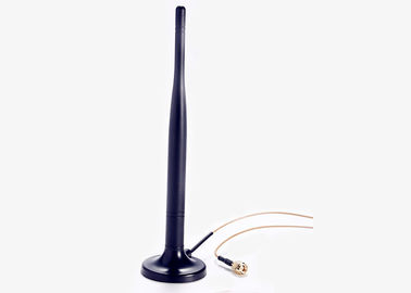 470MHZ เสาอากาศเป็ดยาง 3M สายเคเบิลแบบพกพาเสาอากาศดิจิตอลพร้อมขั้วต่อ SMA Male