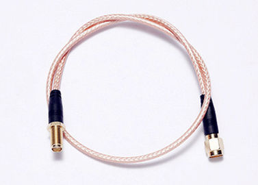 RG316 สายเคเบิล Coaxial Coaxial / Coaxial Coaxial แบบยืดหยุ่นพร้อม RP SMA Female
