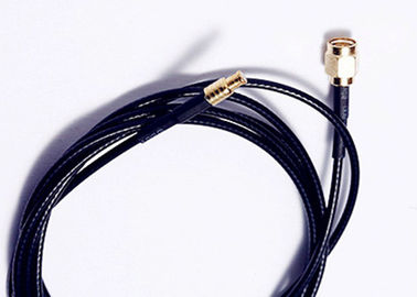 RG174 สายเคเบิลคู่สาย SMA DC 6GHZ สายเชื่อมต่อ MCX / SMA 50 มิลลิแอมป์