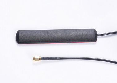 Adhesive High Gain เสาอากาศ GSM 3M สายเคเบิล Sma ขั้วต่อชายพร้อมใบมีดแบน