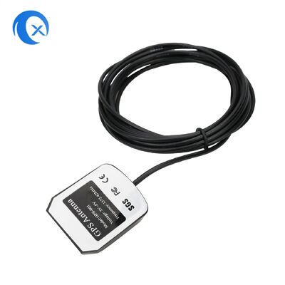 1575.42MHz 28dBi 3m Omnidirectional Magnetic Mount GPS Active Antenna Aerial Sam Connector Rg174 เคเบิล