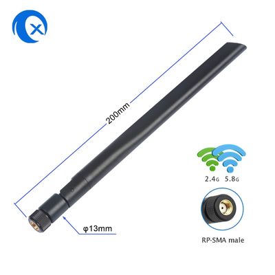 รูปร่างใบมีด 2.4G 5G Dual Band Omni Directional WiFi Antenna