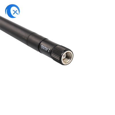 ตัวเชื่อมต่อ RP SMA แบบหมุนได้เสาอากาศ WiFi รอบทิศทางแบบ Dual Band 5dBi