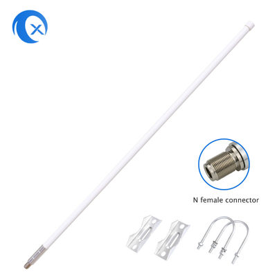 915 MHz 8dBi ไฟเบอร์กลาส LoRaWAN เสาอากาศพร้อมขั้วต่อ N ตัวเมีย