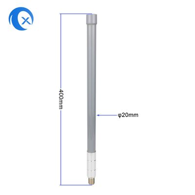 IP67 868 Mhz เสาอากาศสถานีฐานไฟเบอร์กลาสพร้อมขั้วต่อ N หญิง