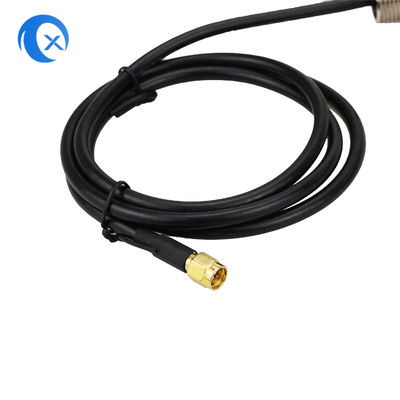 เสาอากาศไฟเบอร์กลาส Omni 4G 5dBi, มัลติแบนด์ 800/1800/2600MHz, กลางแจ้ง, สายเคเบิล 3 ม., สีเทา