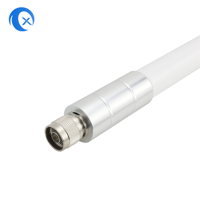 8dBi ไฟเบอร์กลาสฮีเลียมเสาอากาศ 915 เมกะเฮิร์ตซ์รอบทิศทาง 5 ฟุต SLMR-400 สำหรับฮีเลียม Bobcat RAK Sensecap miner