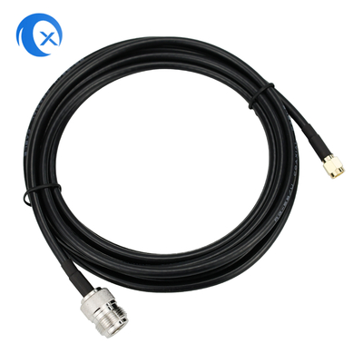 8dBi ไฟเบอร์กลาสฮีเลียมเสาอากาศ 915 เมกะเฮิร์ตซ์รอบทิศทาง 5 ฟุต SLMR-400 สำหรับฮีเลียม Bobcat RAK Sensecap miner